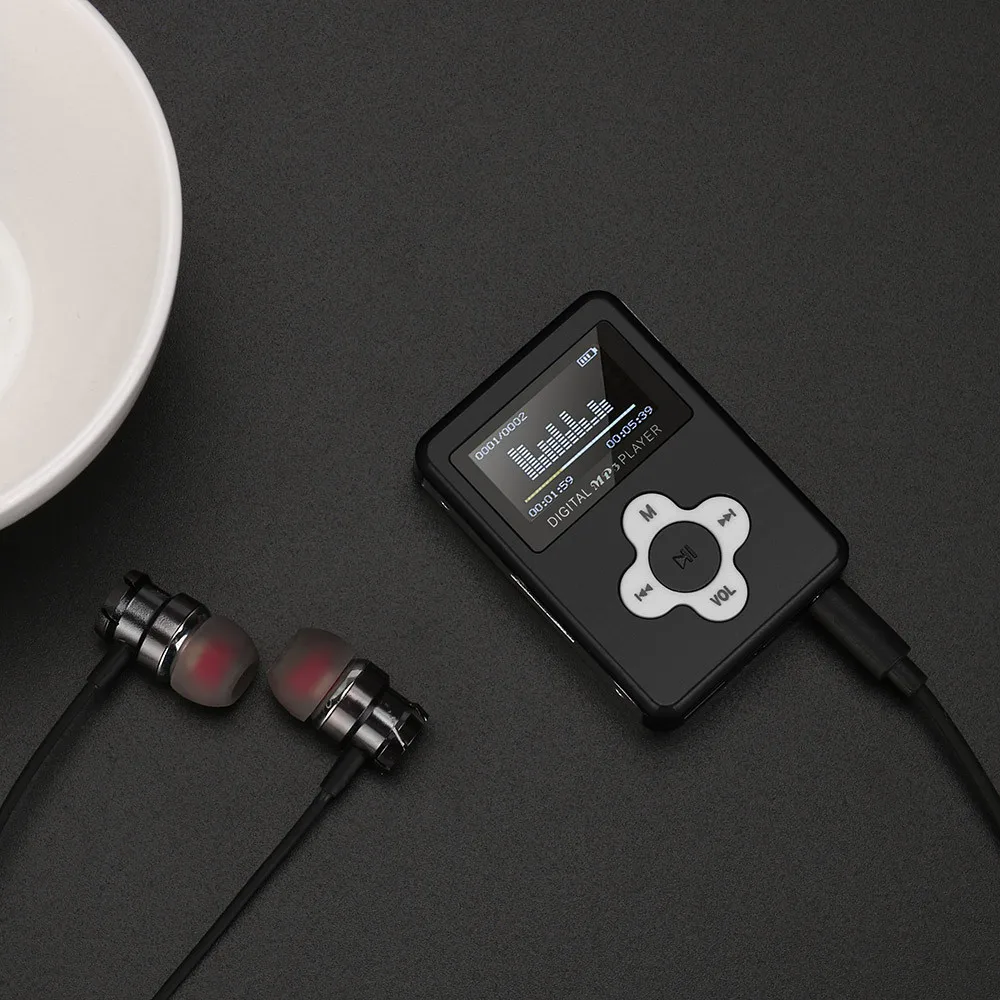 Usb мини HiFi музыкальный плеер MP3 walkman воспроизводитель металлический MP3 плеер с ЖК-экраном Поддержка 32 ГБ Micro SD TF карта дропшиппинг