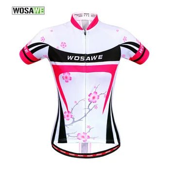 

Wosawe Mtb T Shirt Cycling Jersey T Shirt Women Bike Quick Dry Women Girls Bicycle Short Sleeve Sportswear Ropa Ciclismo Short