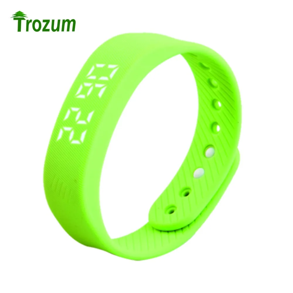 TROZUM T5 multi functional smart bracelet 3D T5 LED Display Sports Gauge Fitness Bracelet Smart Step