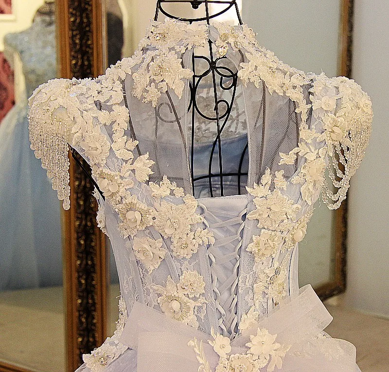 Винтажное мусульманское свадебное платье Vestido De Noiva ТРАПЕЦИЕВИДНОЕ фатиновое с