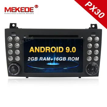 

New arrival! PX30 Quad Core Android 9.0 car GPS navigation dvd player Radio Stereo for Benz SLK R171 W171 SLK200 SLK230 SLK280