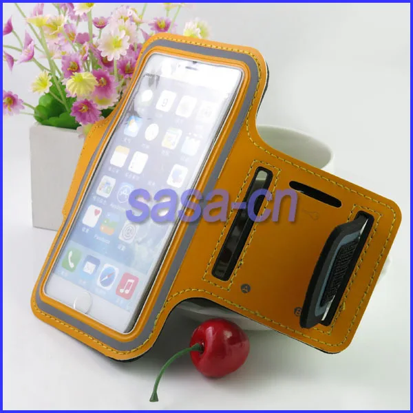 Slim Arm band Case Waterproof Sport PU Leather Band For iPhone 6 4.7 Run Exercise for iphone6 Free Shipping |