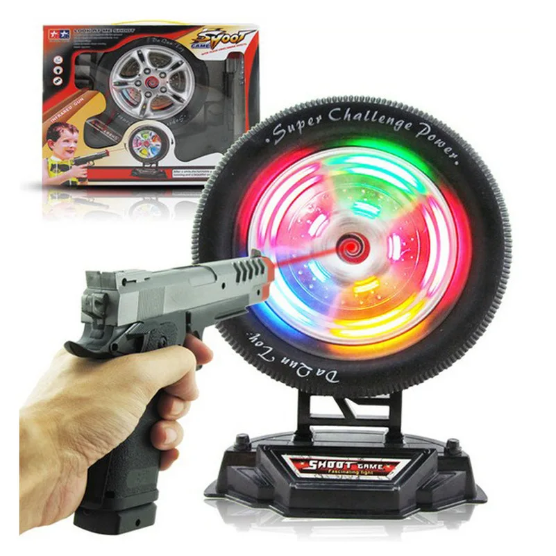 

20pcs Mini Gun Laser Game Toys For Boys Shooting Toy without Tire Wheel Birthday Gift Drop shipping