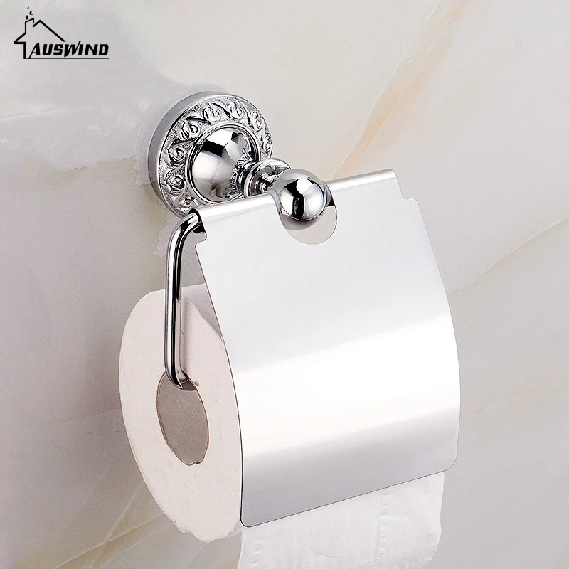 Держатель для бумаги из нержавеющей стали с хромированной отделкой|bathroom