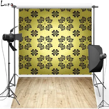 

MEHOFOTO Damask Vinyl Photography Background For Newborn Wood Floor New Fabric Flannel Background For Children Photo Studio 212