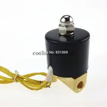1 шт. 220VAC 1/" Электрический Соленоидный клапан воды воздуха N/C нормальное замыкание