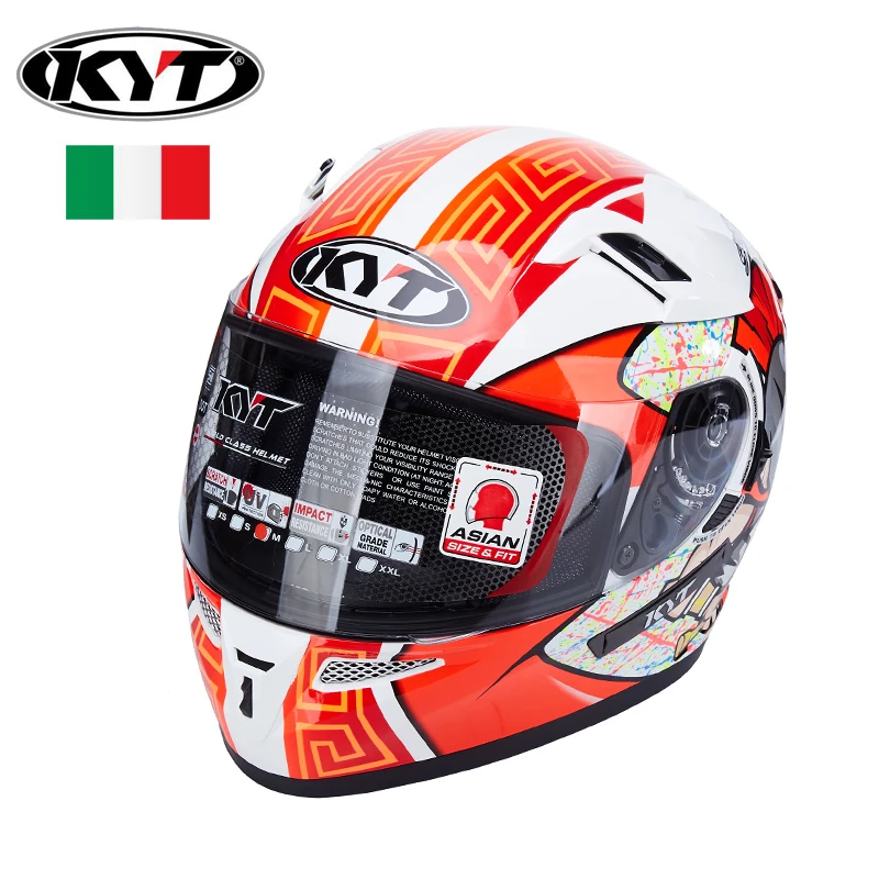 Buy KYT full face Motorcycle Helmets Motogp Racing