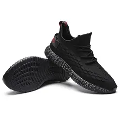 Спортивная обувь для мужчин Yeezys летние кроссовки Уличная Повседневная обувь дышащие подростковые модные кроссовки спортивная обувь