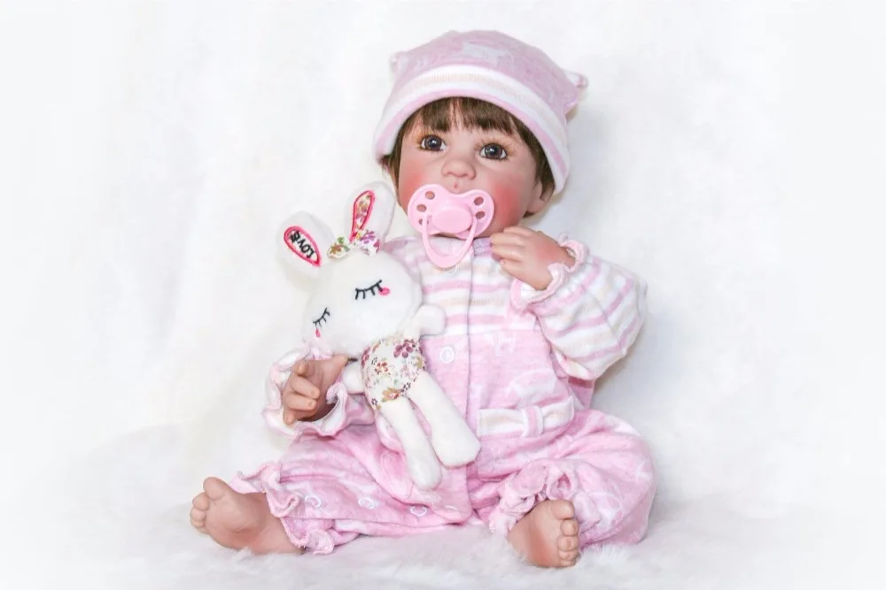 40 см Силиконовая виниловая Кукла Reborn Baby Doll, 16 дюймов, кукла для новорожденных девочек, игрушка для ванны, подарок на день рождения, подарок для ребенка, игра