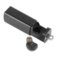 Ostart мини невидимый беспроводной одиночный наушник Bluetooth в ухо наушник стерео наушник с зарядной коробкой для телефонов Android iOS