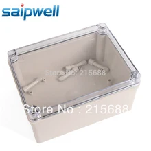 Saipwell водонепроницаемый промышленного применения IP65 150*200*100 мм распределительная коробка с прозрачной крышкой DS-AT-1520