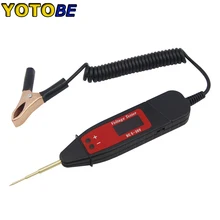 2 in 1 Car Power Circuit Tester di CC 5-36 V A CRISTALLI LIQUIDI Digital Display A LED Sonda Strumento