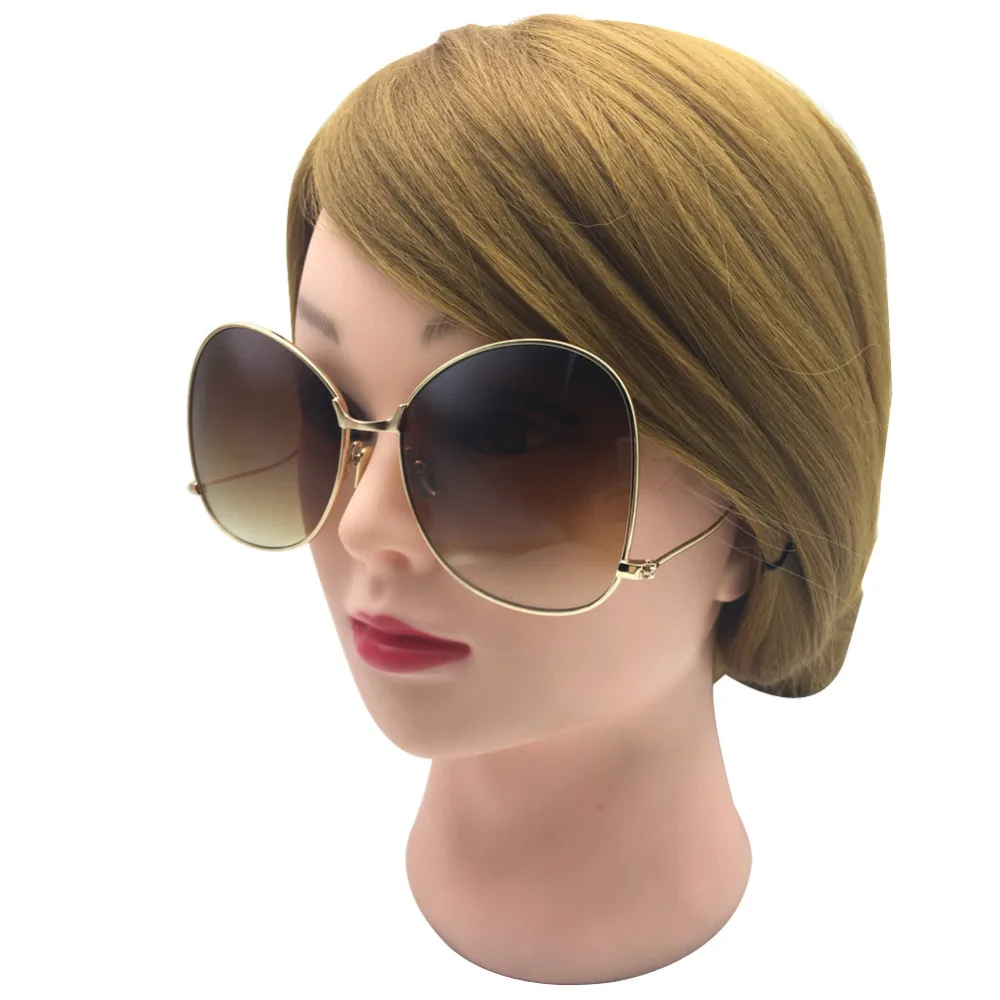 ETHAN 새로운 럭셔리 패션 안경 여성 브랜드 디자인 큰 프레임 투명 렌즈 야외 선글라스 여성 여성 상자 뜨거운 판매