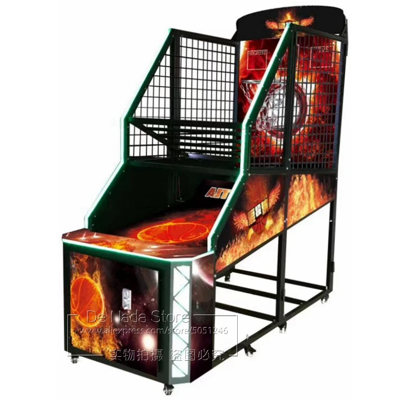 

Shopping Center Commercial Sport Amusement Tickets Redemption Games Coin Operated Street Basketball Shooting Arcade Game Machine
