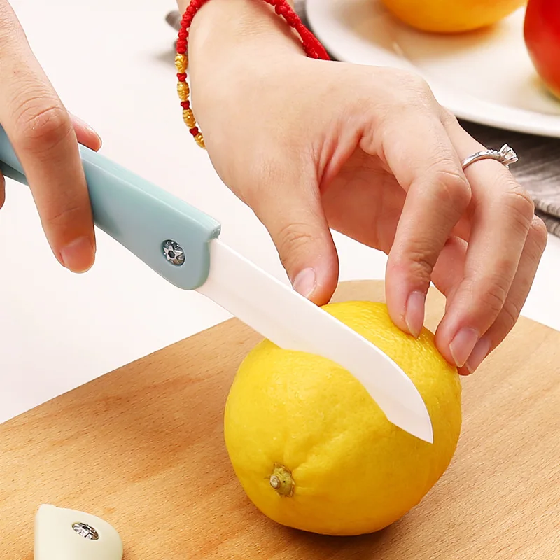 1 Piece Eco friendly Ceramic Fruit Knife Multifunction Fold Knife