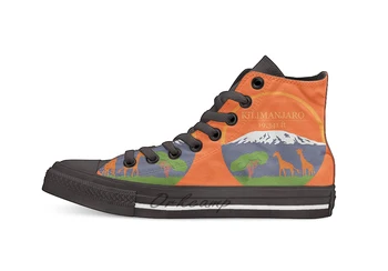 

Kilimanjaro Altitude Casual High Top Canvas shoes sneakers For Drop shipping