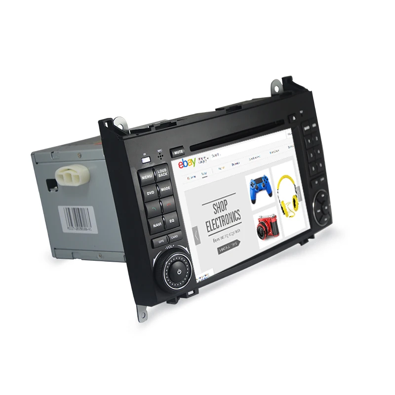 Flash Deal Quad Core 1024*600 2 din car DVD Android 7.1 for Mercedes/benz B200 W169 A160 Viano Vito GPS NAVI RADIO BT built-in wifi dvr map 30