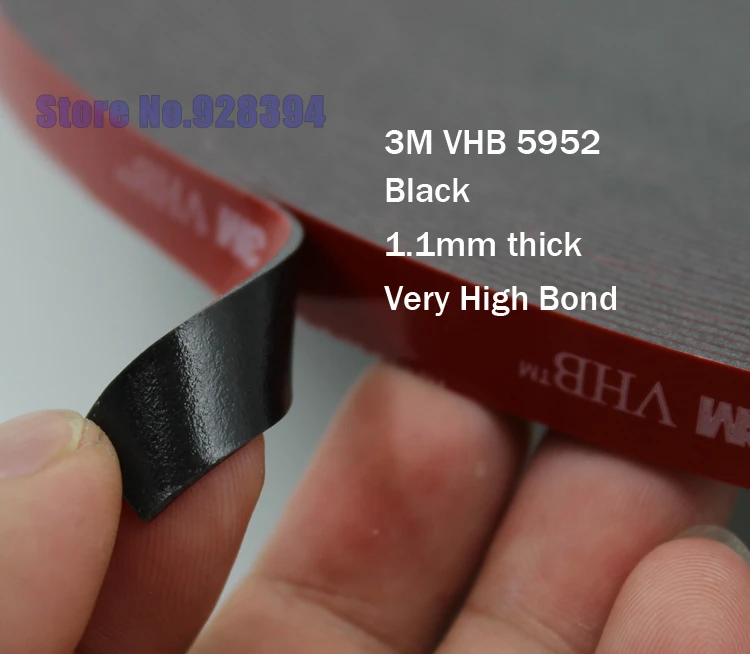 Двухсторонняя акриловая пенопластовая клейкая лента 1 рулон 3 м VHB 5952