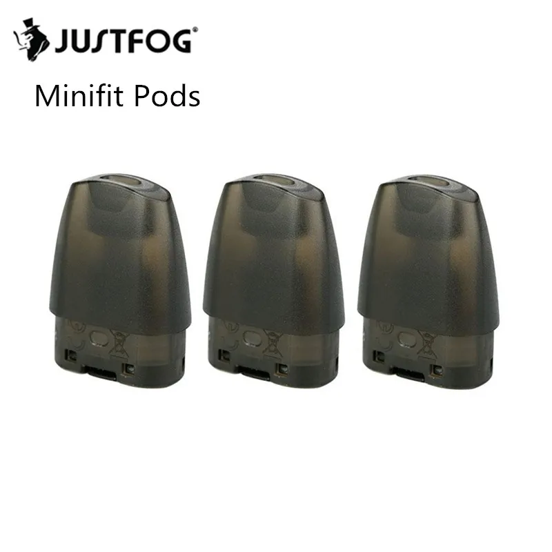 JUSTFOG Minifit Pods 1,5 мл емкость бака 1.6ом катушка Встроенная для Minifit комплект Электронная сигарета распылитель 3 шт. 12 шт. 30 шт