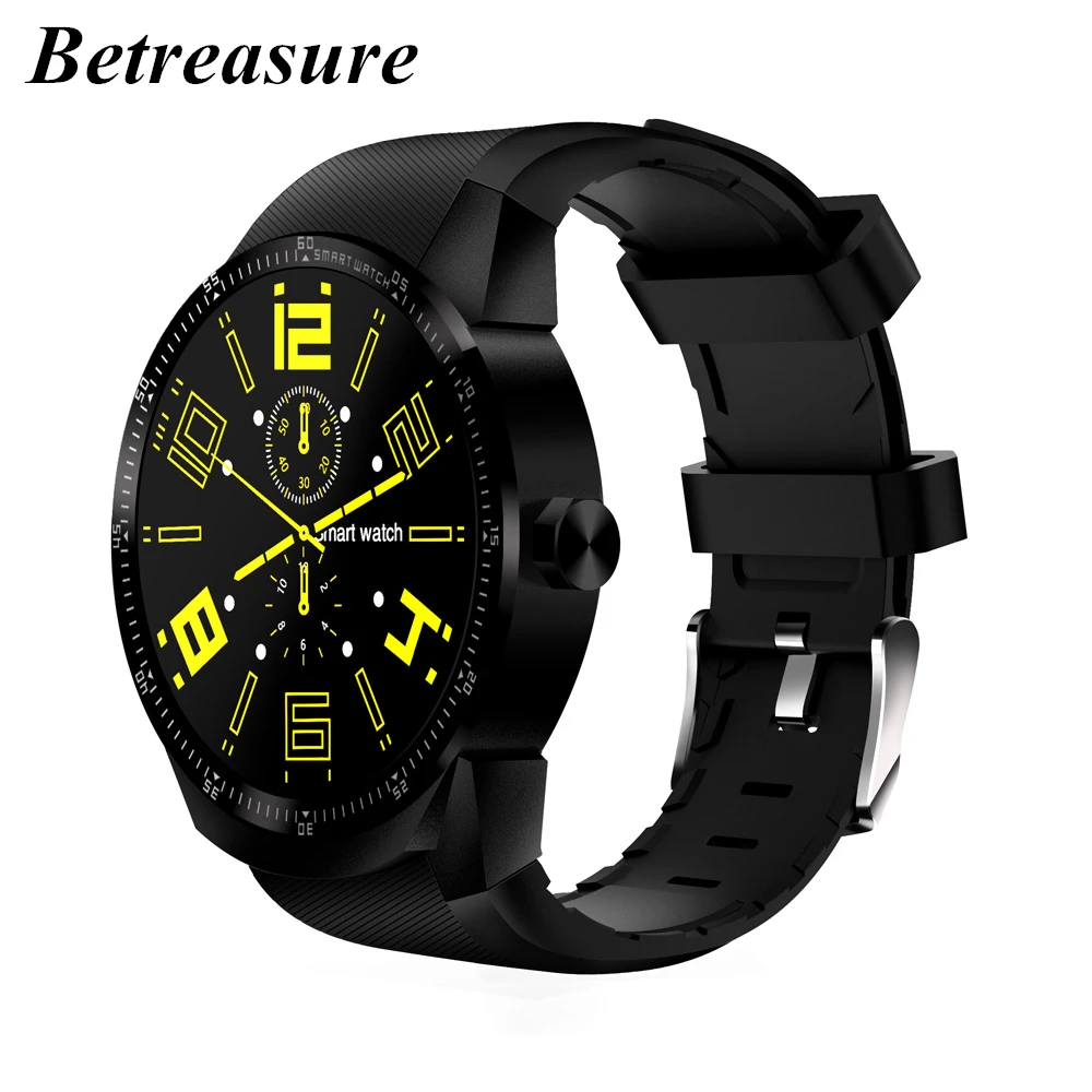 

Betreasure K98H Smart Watch Android Bluetooth Heart Rate Monitor Smartwatch MTK Waterproof SIM 3G GPS Wifi Fitness Smart Watches
