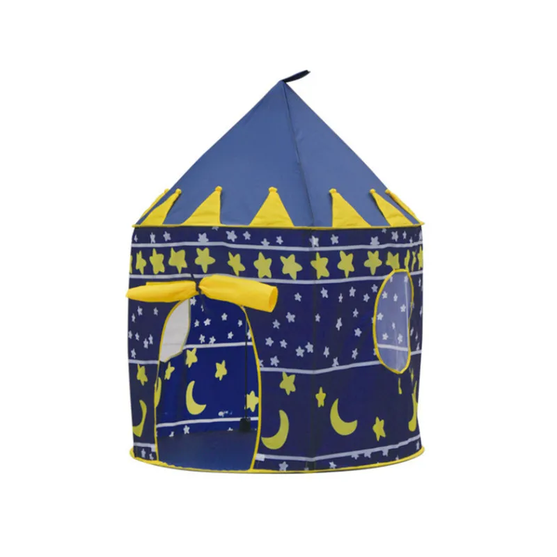 Online 9 colores tienda de juegos portátil plegable para niños, niñas, príncipe, tienda plegable para niños, castillo, casa de juegos, regalos para niños, tiendas de juguetes al aire libre