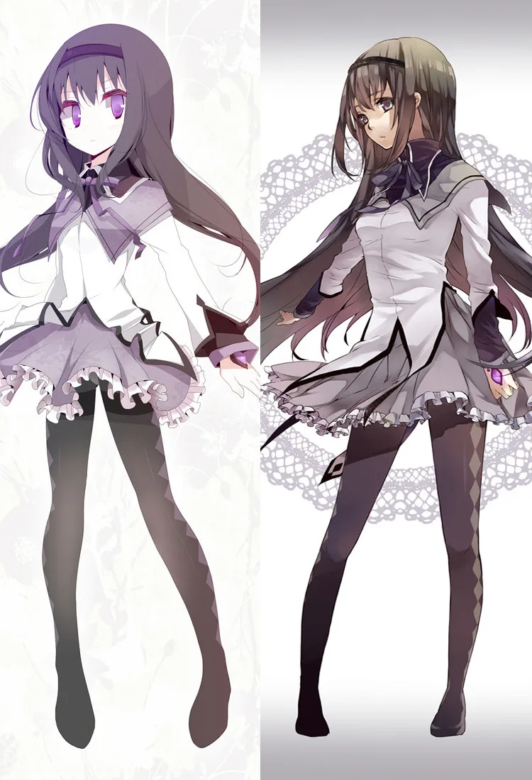 Японское аниме Puella Magi Madoka Magica персонаж сексуальная девушка Akemi Homura Dakimakura