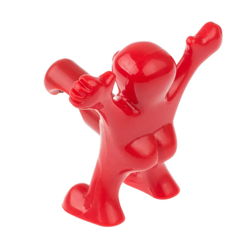 

10PCS Funny Spoof Beer Bottle Opener Creative Red Villain Plastic Wine Opener For Home Party Kitchen Dinning Bar Supplies
