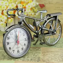 Home Decor Retro Bicycle Alarm Clock Arabic Numeral Bicycle Shape Alarm Clock Creative Table Clock Cool Alarm Clock Works Of Art