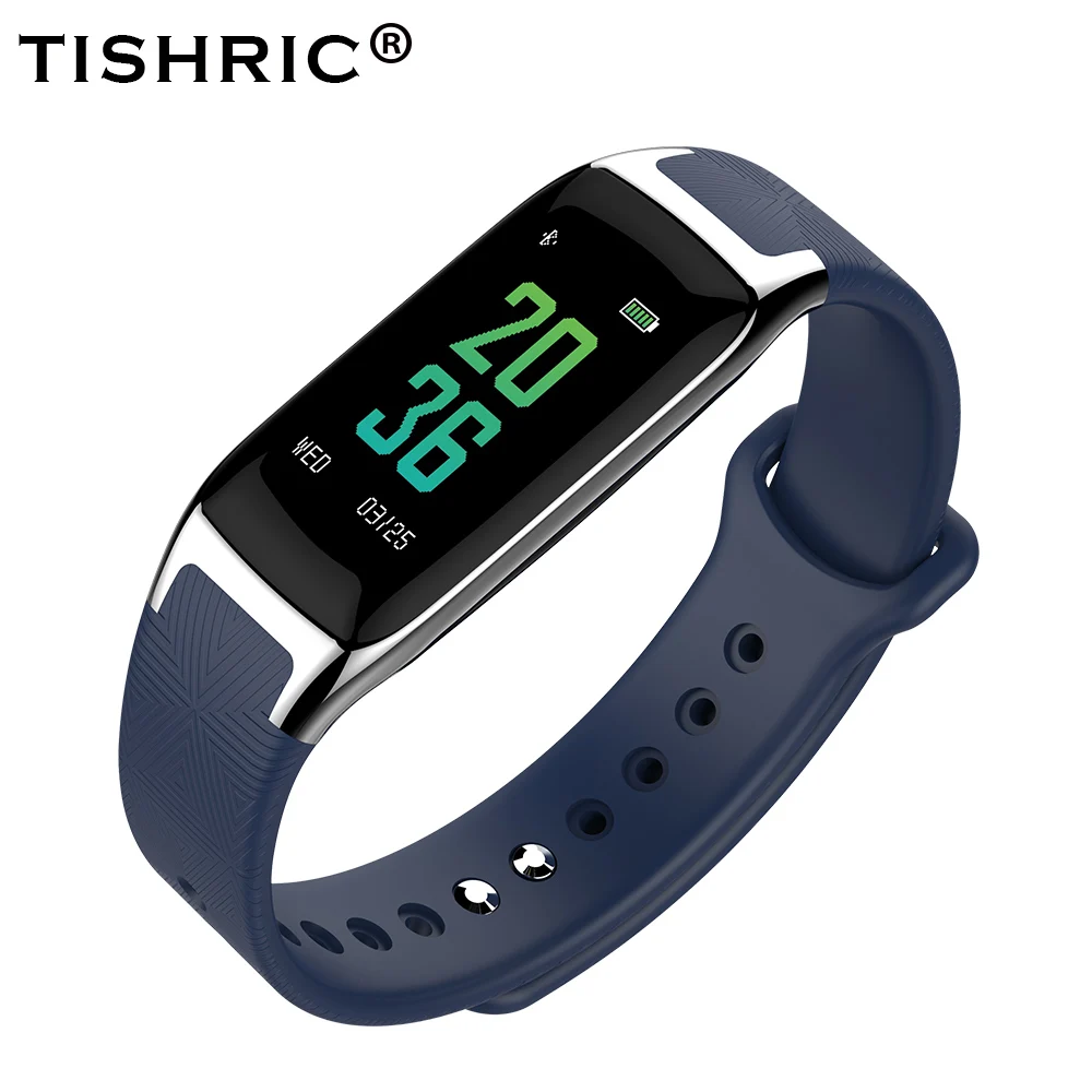 TISHRIC B20 Фитнес браслет IP67 Водонепроницаемый Smart Watch Sport Band несколько режимов деятельности часы NRF52832 задняя фара с насечкой браслет