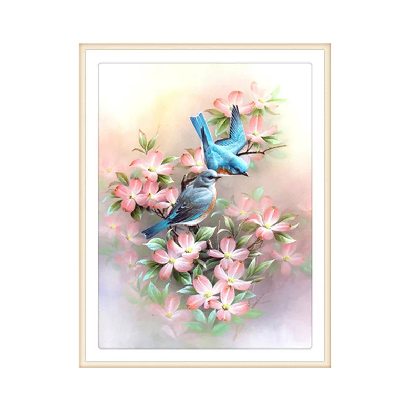 

5D Diamond Embroidery diy Diamond Painting Cross Stitch Landscape Diamond Mosaic Pattern Home Decor Flower and Bird