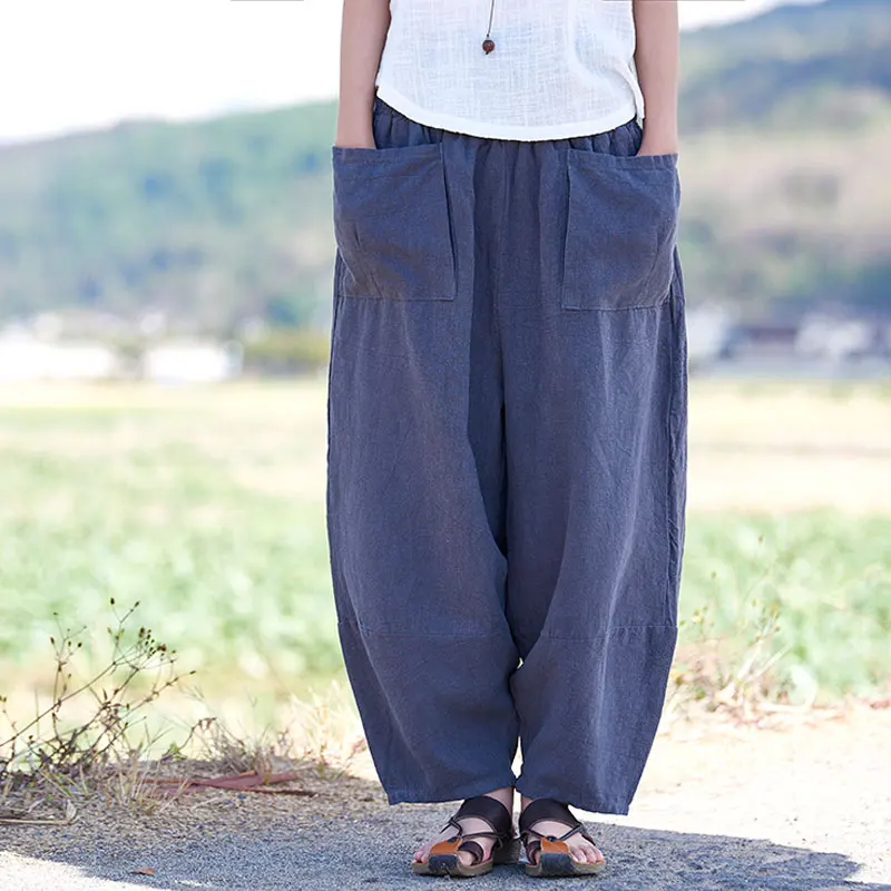 Billige Kaufen Sommer Herbst Baumwolle Leinen Hosen Billige Kaufen Sommer Herbst Baumwolle Leinen Hosen