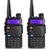 2 Шт. BaoFeng УФ-5R Рация VHF/UHF136-174Mhz & 400-520 МГц Dual Band двухстороннее радио Baofeng уф-5r Портативный Портативной рации uv5r рация с гарнитурой