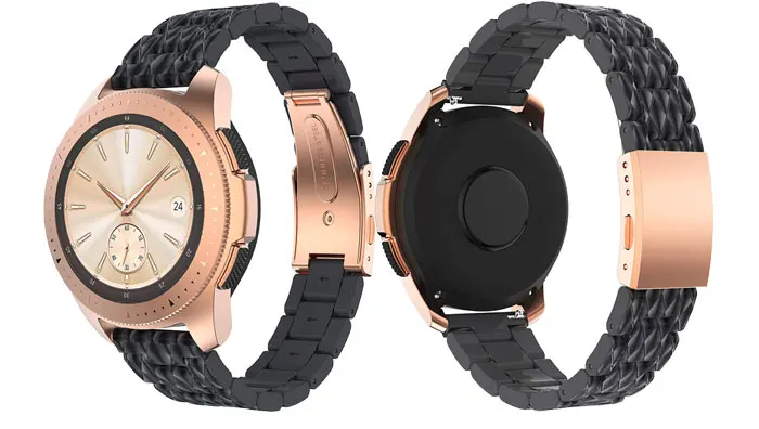 20 мм ремешок для samsung galaxy watch active 42 мм S2 классический amazfit bip браслет из смолы Ticwatch E/2 huawei часы 2 ремень
