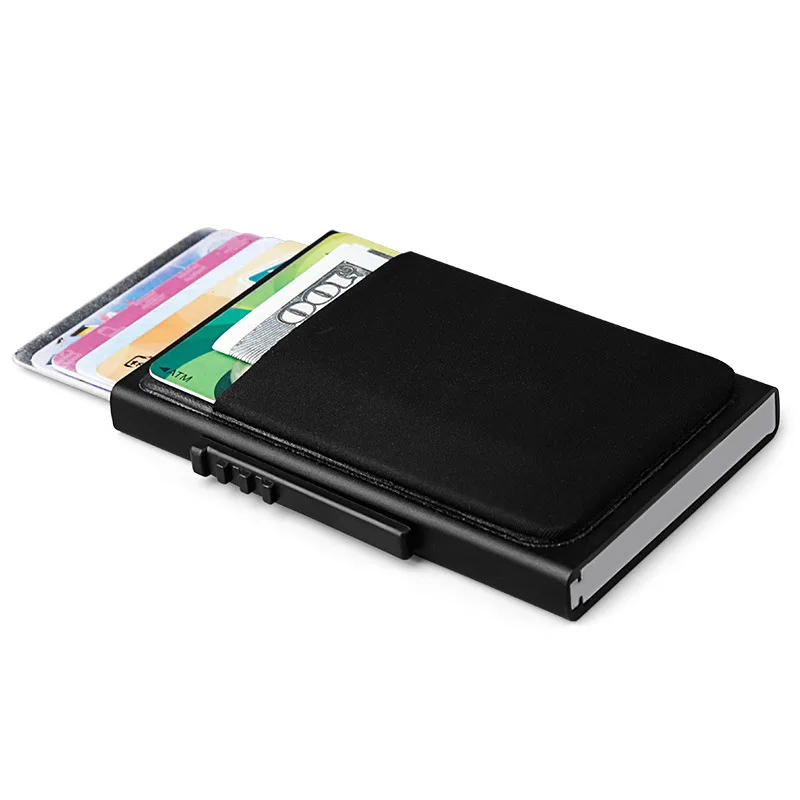 Man-Credit-Card-Holder-Slim-Minimalist-Aluminum-Holders-RFID-Blocking-Pop-Up-Leather-Card-Case-Coin