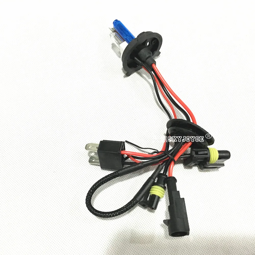 DC12V 55W H4 2 6000K 8000K 10000K hid светильник h4 комплект для темно синий 3000K желтый зеленый