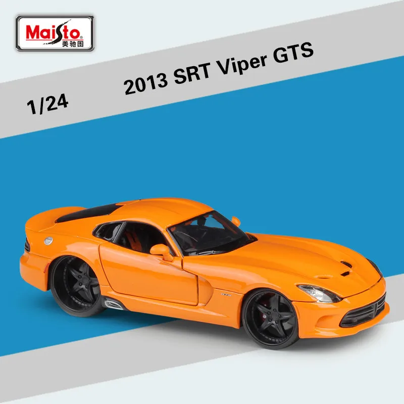 

Maisto for Dodge SRT Viper GTS 2013 Model Sports Car Modified Version Simulation Diecast Alloy Super Racing Auto Car Model 1:24