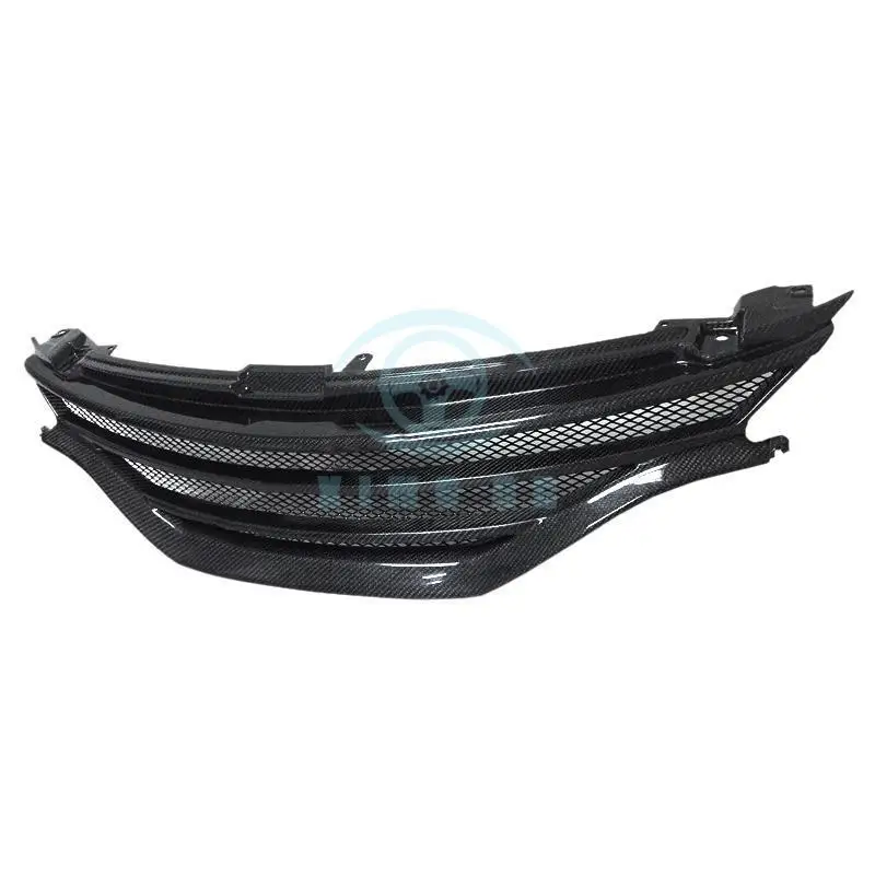 Углеродного волокна передняя решетка изменение для Toyota Mark X/Reiz 2014 2017|front grill|grill