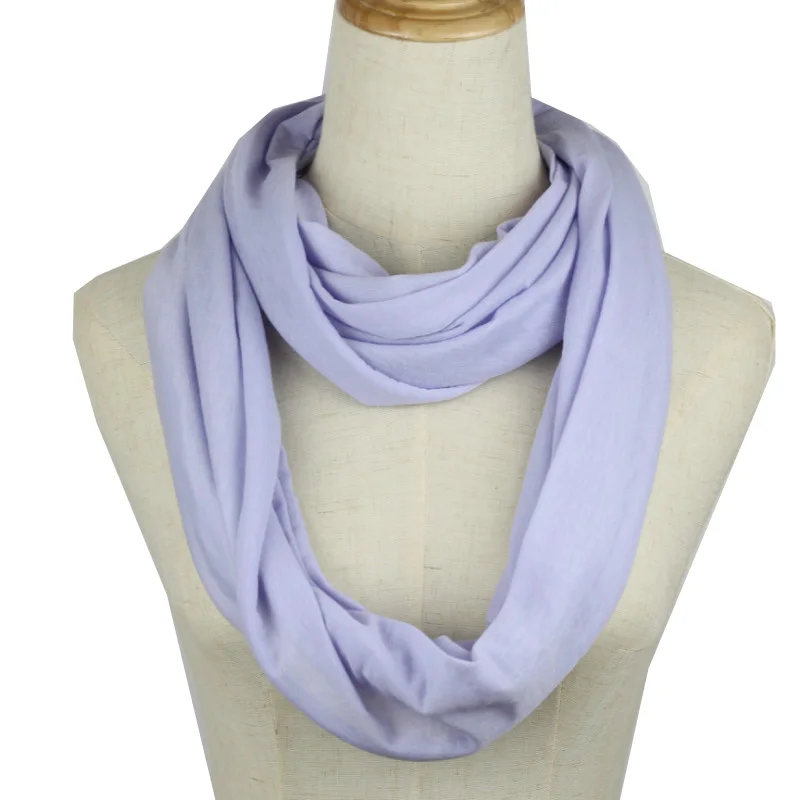 

women ring Scarf Fashion soild color Snood Ring Scarves breathable Lady polyester Soft Infinity Scarfs Sping Autumn summer