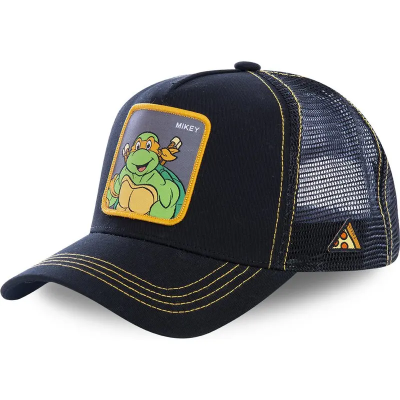 

Teenage Mutant Ninja Turtle Mesh cap Mikey Baseball Cap embroidery Capslab patch Dad Hat Raph Leo Donnie Snapback Caps