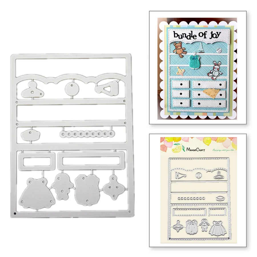 

Metal Cutting Dies Scrapbooking Sweet Girls Wardrobe Craft Dies Cut Stamps For Stencil And Embossing