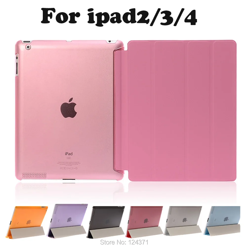Для apple ipad 2 3 4 9 7 дюймов Чехол кожаный флип чехол на магните для Нового ipad3 ipad4 PU