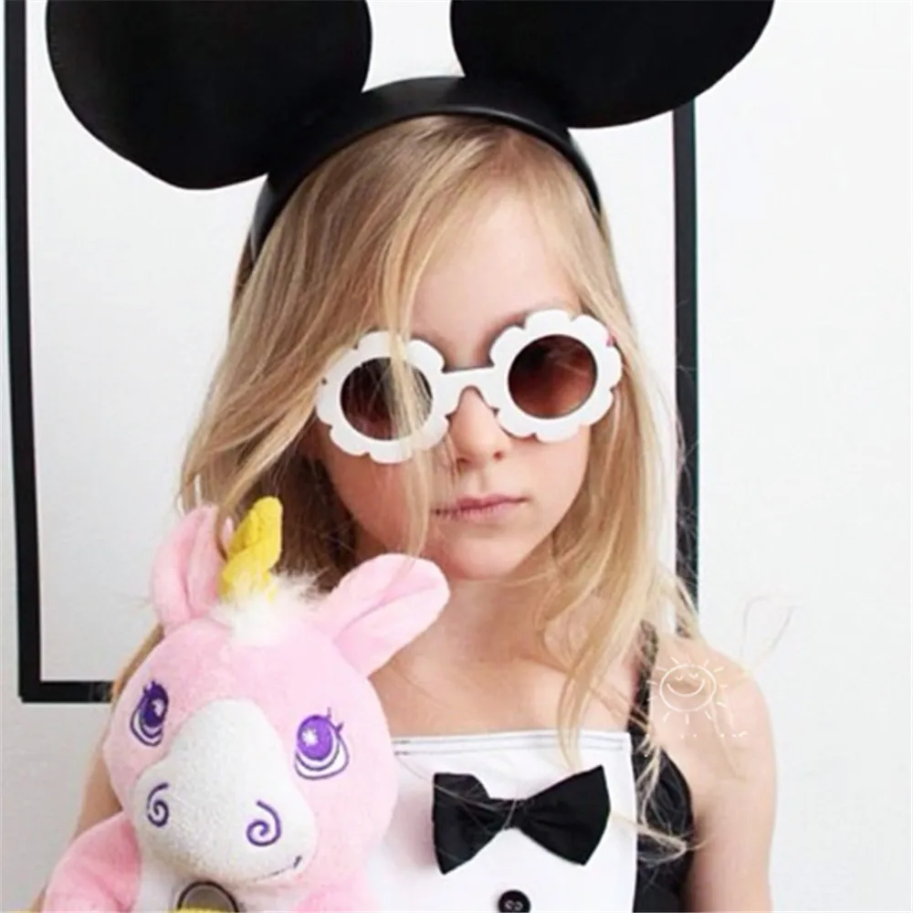 ZXWLYXGX NEW  Child Pretty Goggles Girl Sunglasses Fashion Boy Girl  Classic Vintage Cute Sun glasses  Oculos de sol_voghion.com