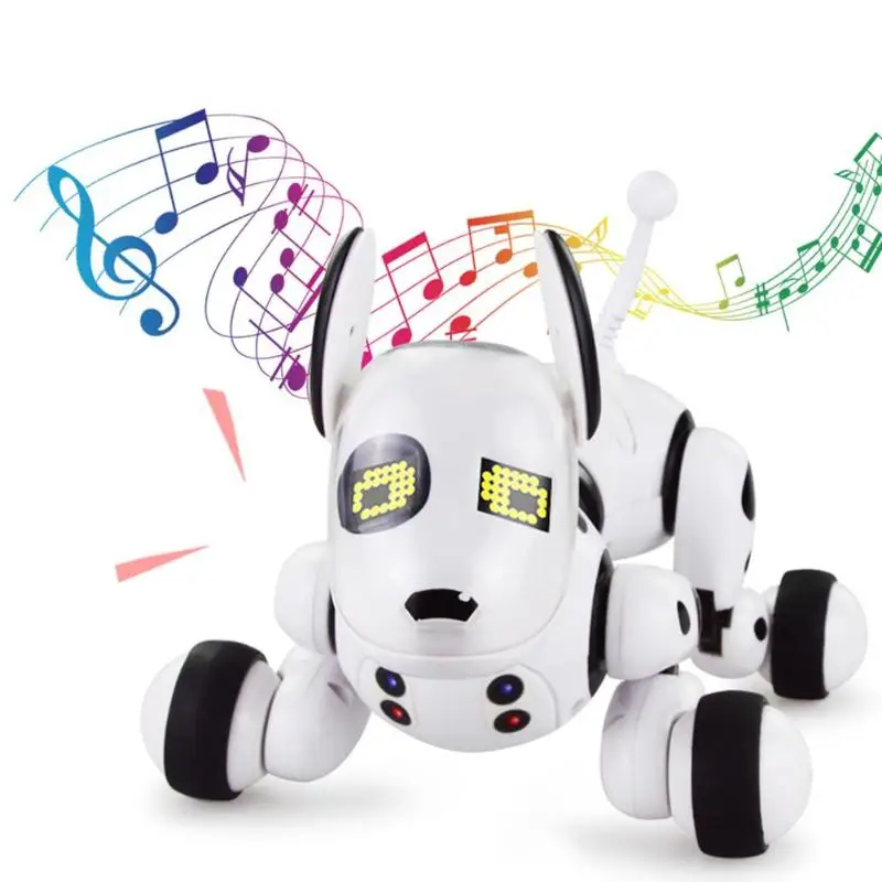 Интеллектуальный радиоуправляемый робот, игрушки для собак, для детей, беспламенный пульт дистанционного управления, умная машина для собак, электронный питомец, радиоуправляемый робот, хобби, рождественский подарок