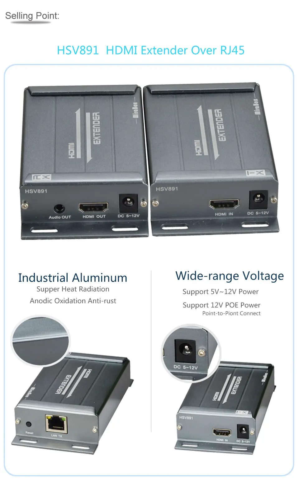 HDMI EXTENDER HSV891_5