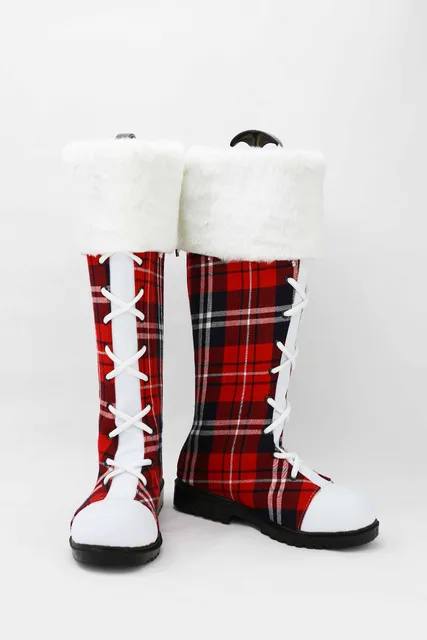 Lovelive! Love Live Christmas Cosplay Costume Shoes Cosplay Shoes Boots 2 Lovelive! Love Live Christmas Cosplay Costume Shoes Cosplay Shoes Boots 2