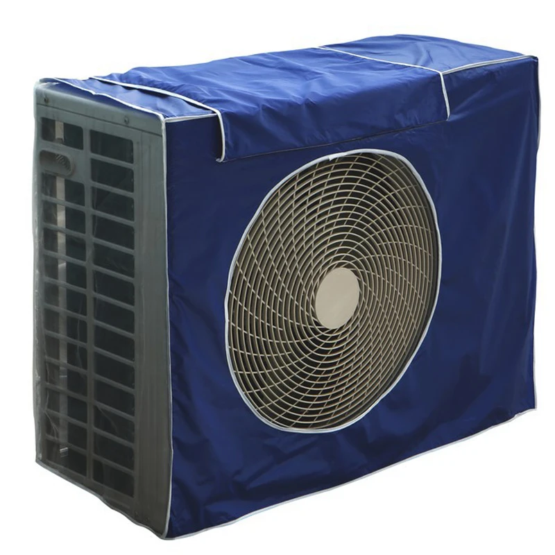 Outdoor Air Conditioners Weather Wrap Cover Enclosure Hood Wall Mounted Block Dust Rust Rain Snow Waterproof Cleaning Anti Dust Cover (5)