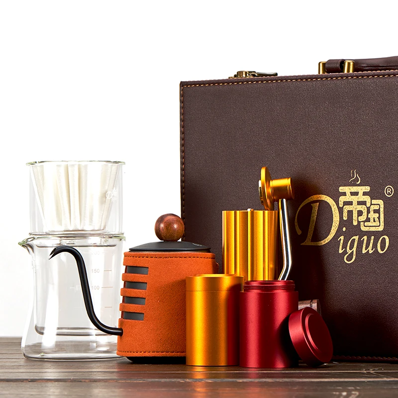 2019 Fine Manually Coffee Pot Set Drip Cup Fine Mouth Pot Grinding Machine Filter Paper 2019 Fine Manually Coffee Pot Set Drip Cup Fine Mouth Pot Grinding Machine Filter Paper