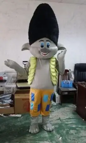 Branch Mascot Costume Parade Trolls Princess Poppy Cosplay Cartoon Party Outfit