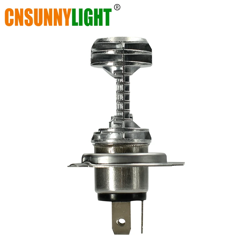 CNSUNNYLIGHT H4 P43t HS1 светодиодный BA20D H6 мотоциклетная фара 1080Lm H/L лампа аксессуары для скутера мото DRL фары для Suzuki