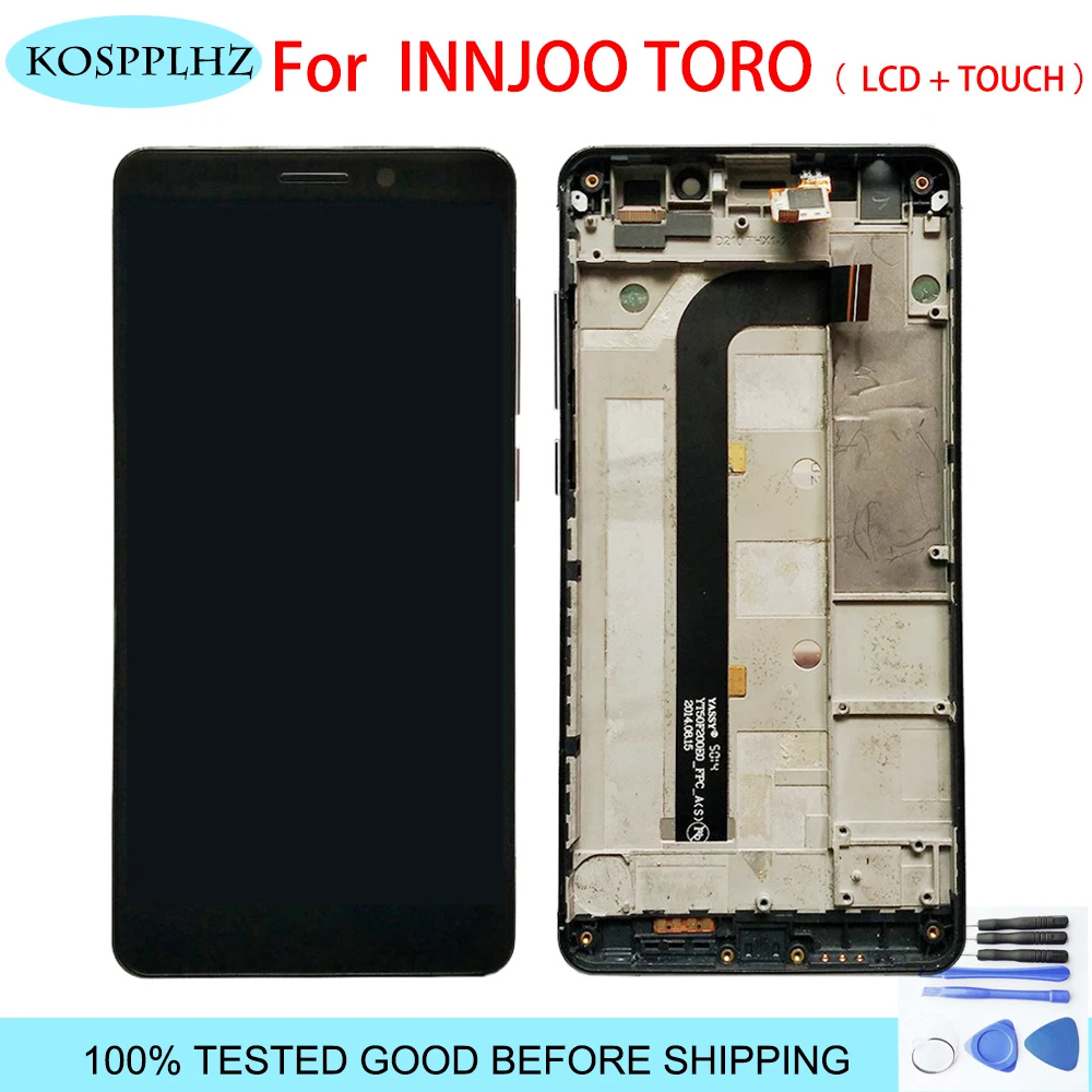 Новый ЖК-дисплей 5 0 дюйма 1280x720P для INNJOO TORO экран в комплекте с сенсорной панелью